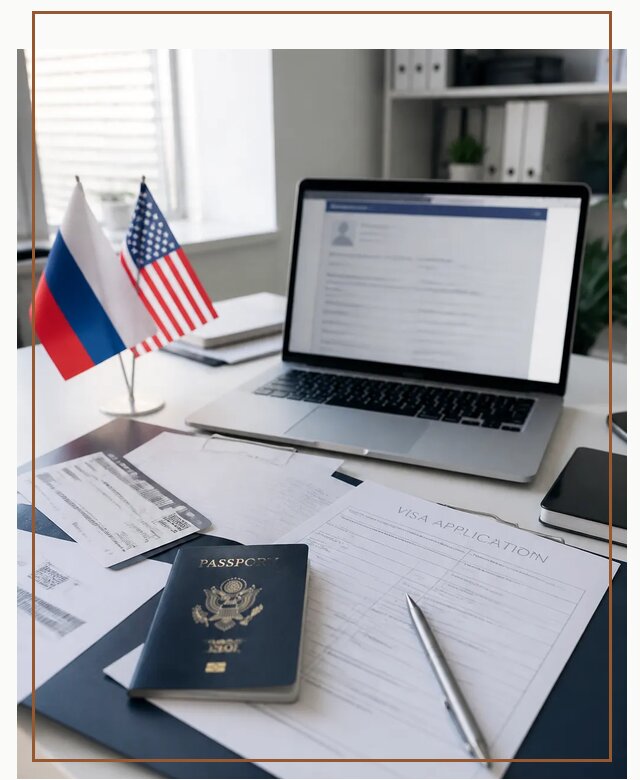 Оформление визы в США для туристов и бизнеса в Балашове