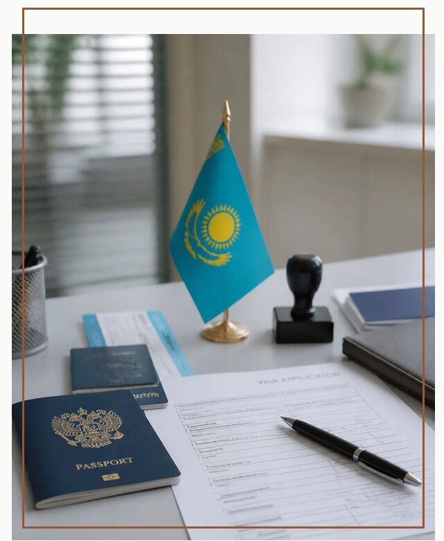 Оформление визы в Казахстан для поездки и работы в Балашове