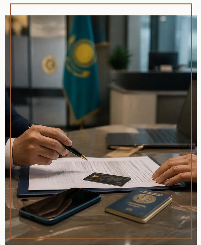 Открытие счета и банковской карты в Казахстане в Балашове